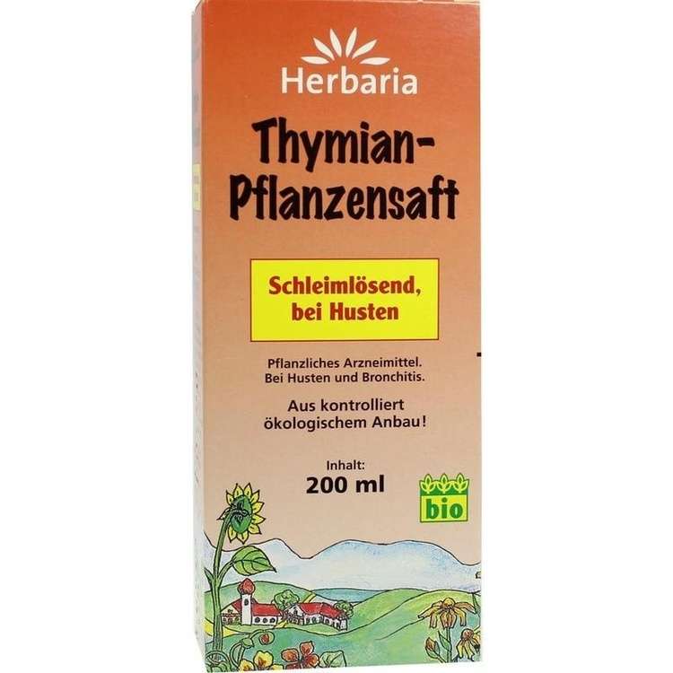 Thymian-Pflanzensaft