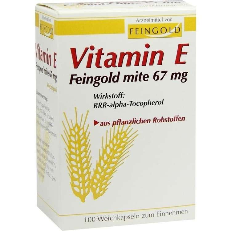 Vitamin E Feingold mite 67 mg