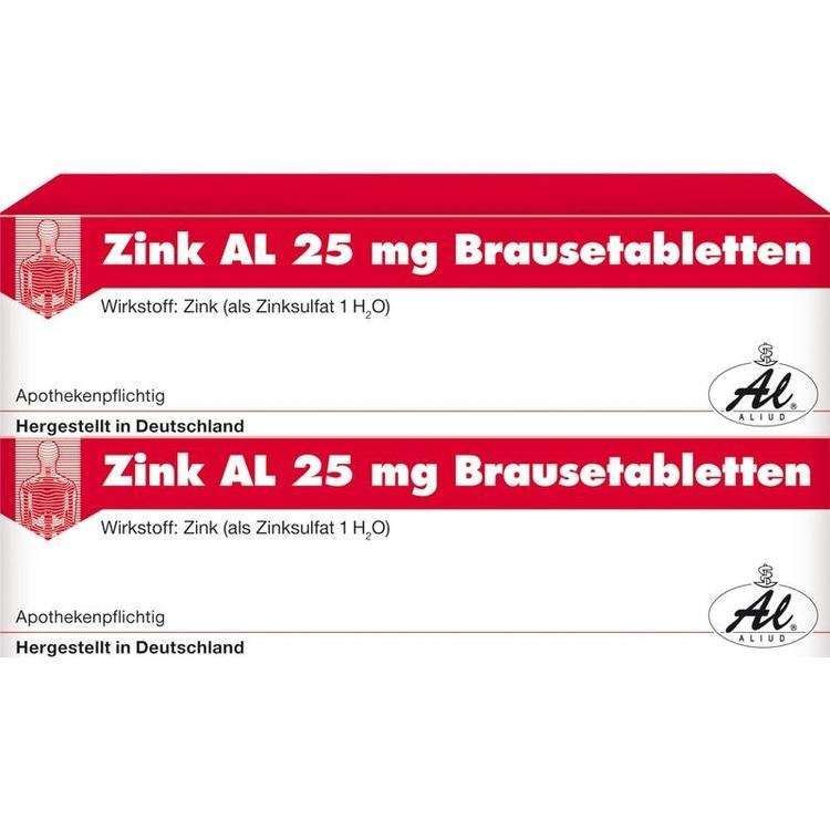Zink AL 25 mg Brausetabletten
