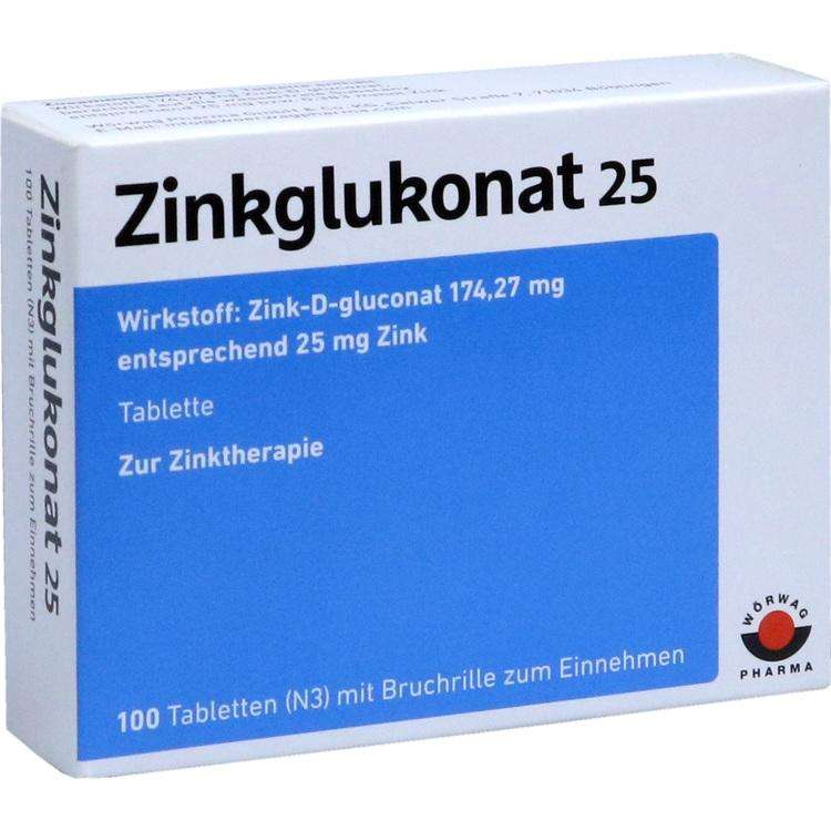 Zinkglukonat 25