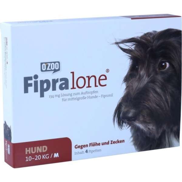 Fipralone 134 mg Lösung zum Auftropfen für mittelgroße Hunde