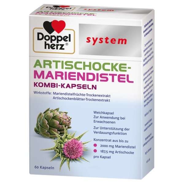 Artischocke-Mariendistel Kombi-Kapseln