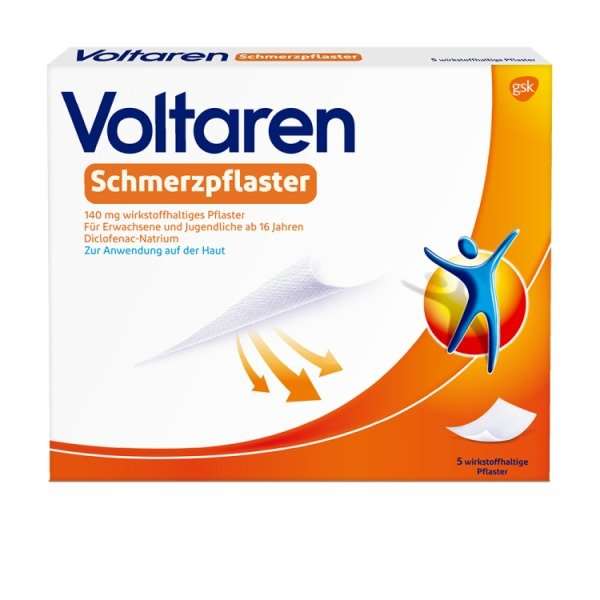 Voltaren Schmerzpflaster 140 mg wirkstoffhaltiges Pflaster