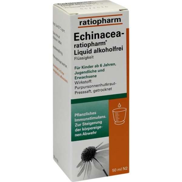 Echinacea-ratiopharm Liquid alkoholfrei
