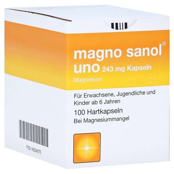 Magno sanol uno 243 mg Kapseln