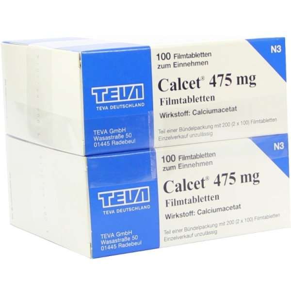 Calcet 475mg Filmtabletten