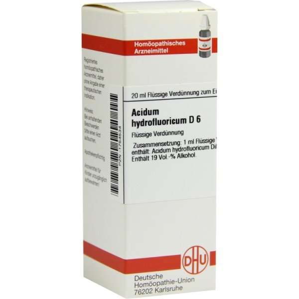 Acidum hydrofluoricum D6