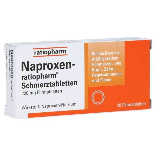 Naproxen-ratiopharm Schmerztabletten