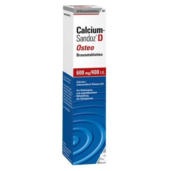 Calcium-Sandoz D osteo Brausetabletten