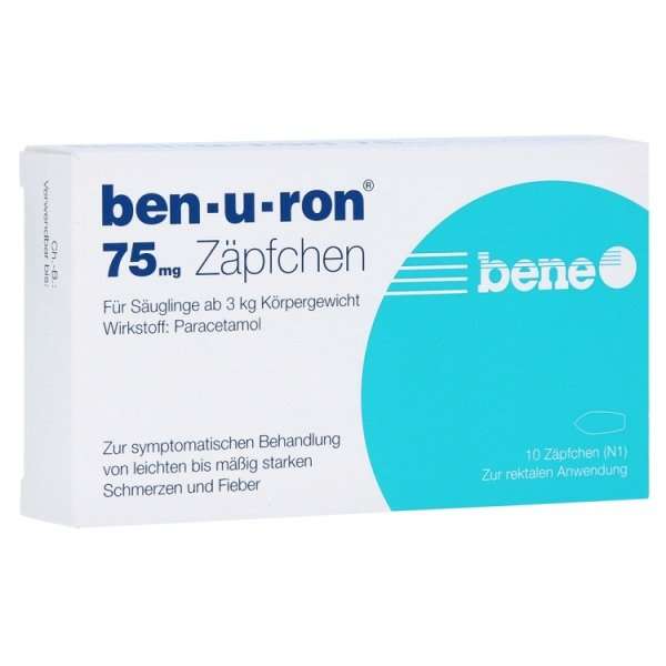 ben-u-ron 75 mg Zäpfchen