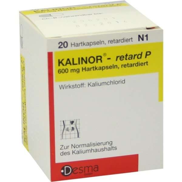 KALINOR-retard P 600 mg Hartkapseln, retardiert