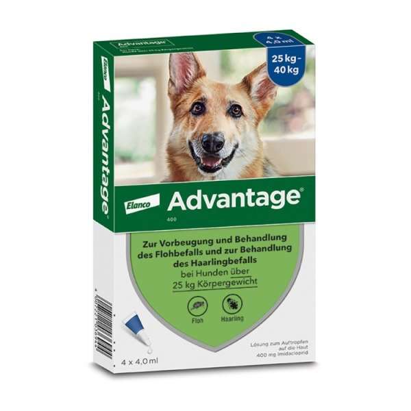 Advantage 400 für Hunde