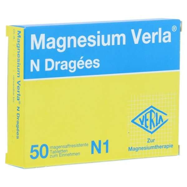Magnesium Verla N Dragees