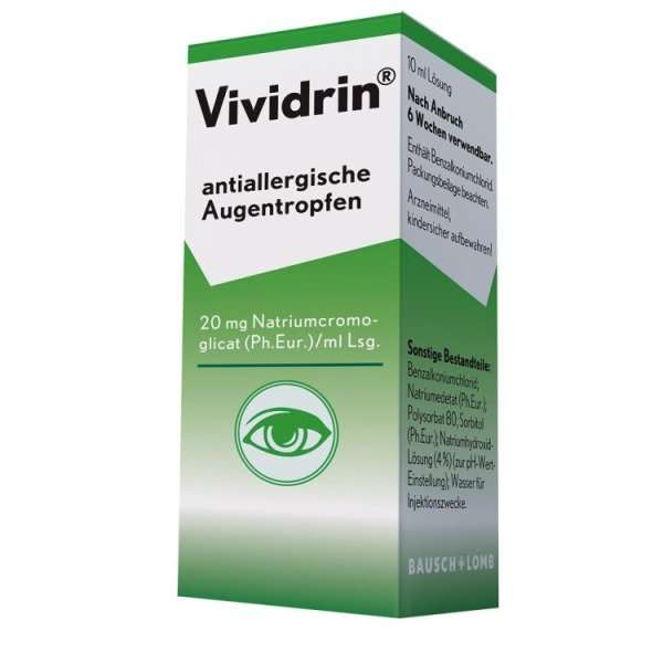 Vividrin antiallergische Augentropfen