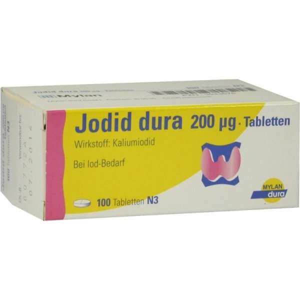 Jodid dura 200 µg