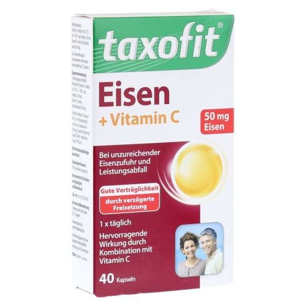 Taxofit Eisen + Vitamin C