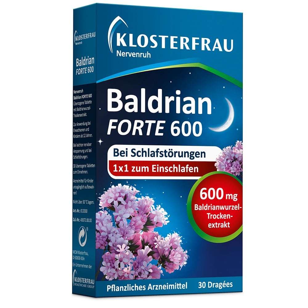 Nervenruh Baldrian Forte 600