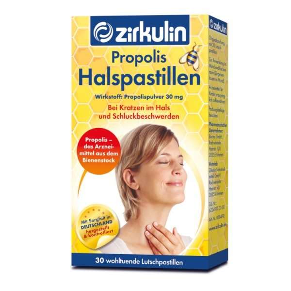 Propolis Halspastillen