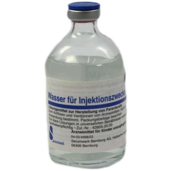 Wasser für Injektionszwecke