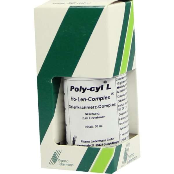 Poly-cyl L Ho-Len-Complex Gelenkschmerz-Complex