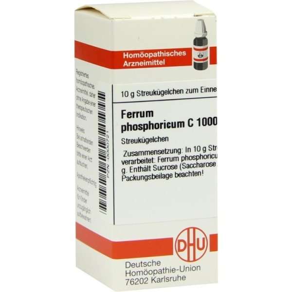 Ferrum phosphoricum C10