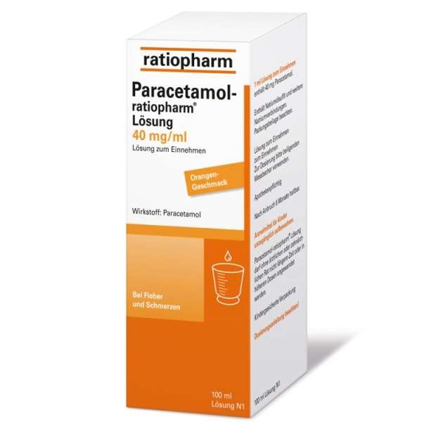 Paracetamol-ratiopharm Lösung