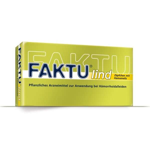 Faktu lind Zäpfchen mit Hamamelis