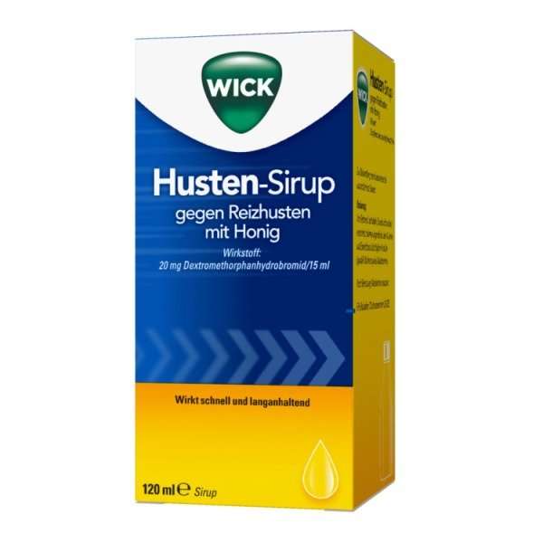 WICK Husten-Sirup gegen Reizhusten mit Honig