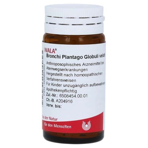 Bronchi Plantago Globuli velati