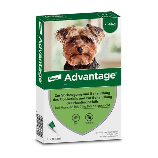 Advantage 40 für Hunde