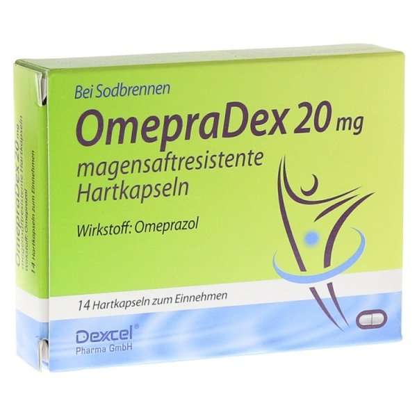 Omepradex 20 mg magensaftresistente Hartkapseln