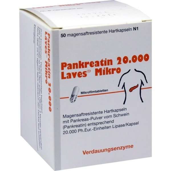 Pankreatin 20.000 Laves Mikro