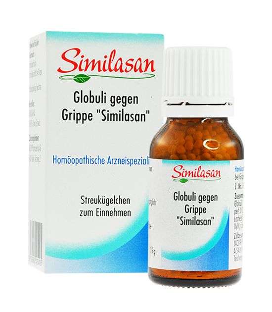 Globuli gegen Grippe "Similasan"