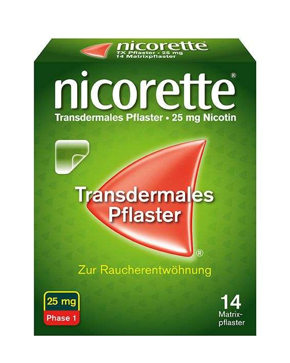 Nicorette  25 mg/16 h - transdermales Pflaster