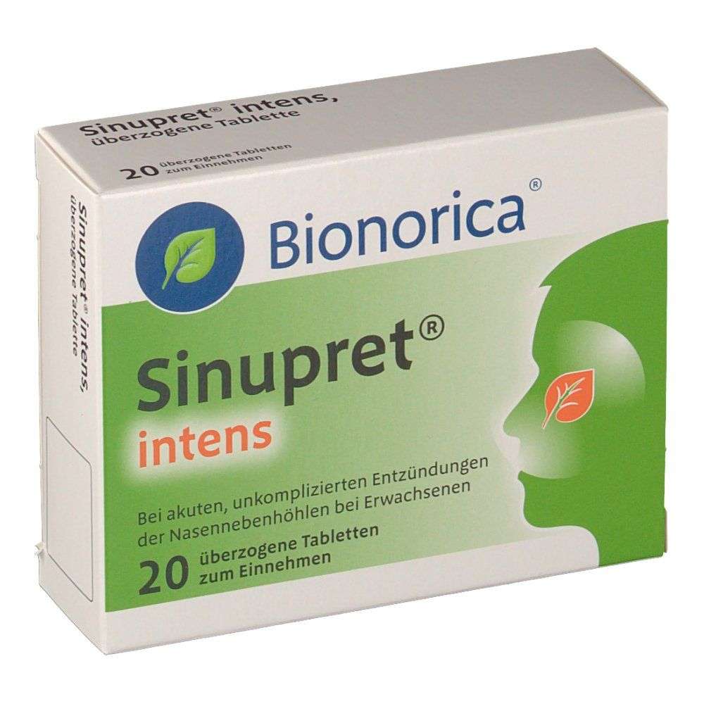 Sinupret intens, überzogene Tablette