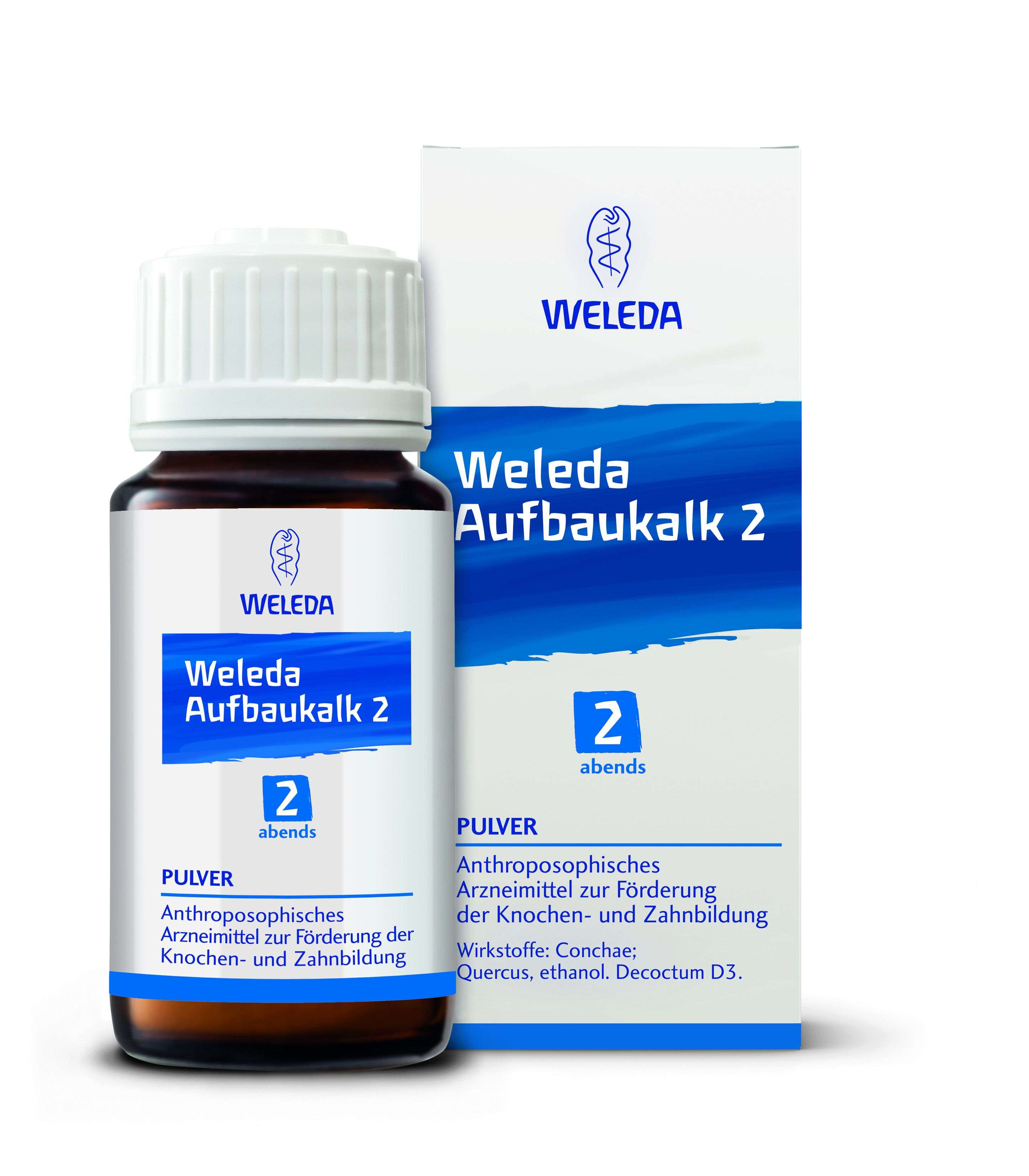 Aufbaukalk 2 Weleda Pulver zum Einnehmen