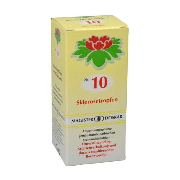 Nr. 10 Sklerosetropfen "Mag. Doskar"