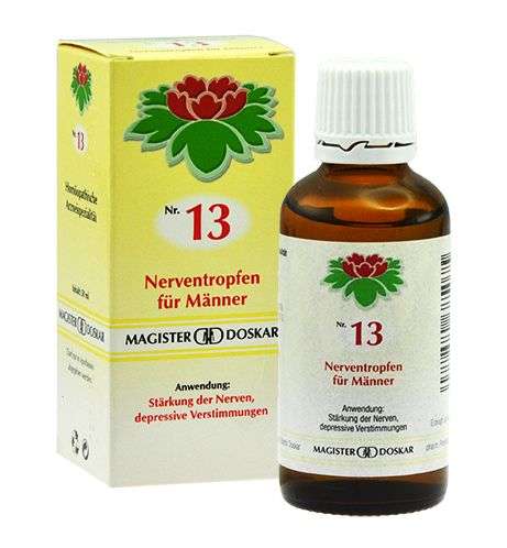 Nr. 13 Nerventropfen zum Einnehmen für Männer "Mag. Doskar"