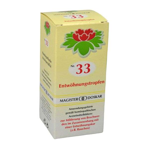Nr. 33 Entwöhnungstropfen zum Einnehmen "Mag.Doskar"