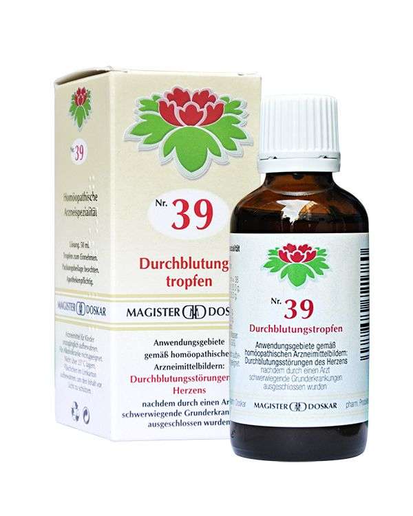 Nr. 39 Durchblutungstropfen zum Einnehmen "Mag. Doskar"