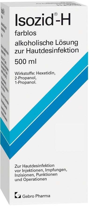 Isozid - H farblos - alkoholische Lösung zur Hautdesinfektion