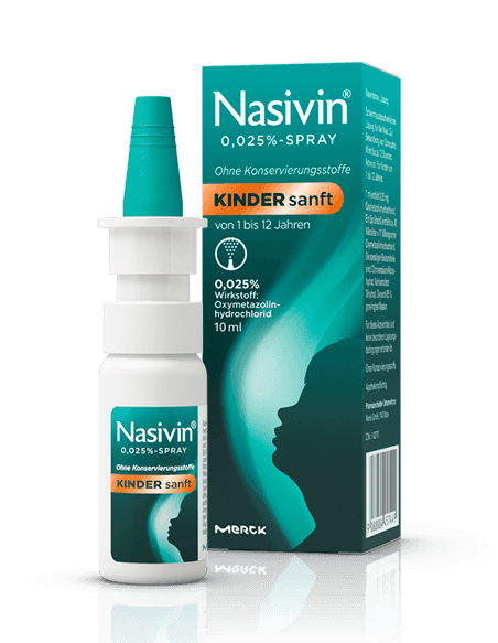 Nasivin Kinder sanft 0,025 % - Spray