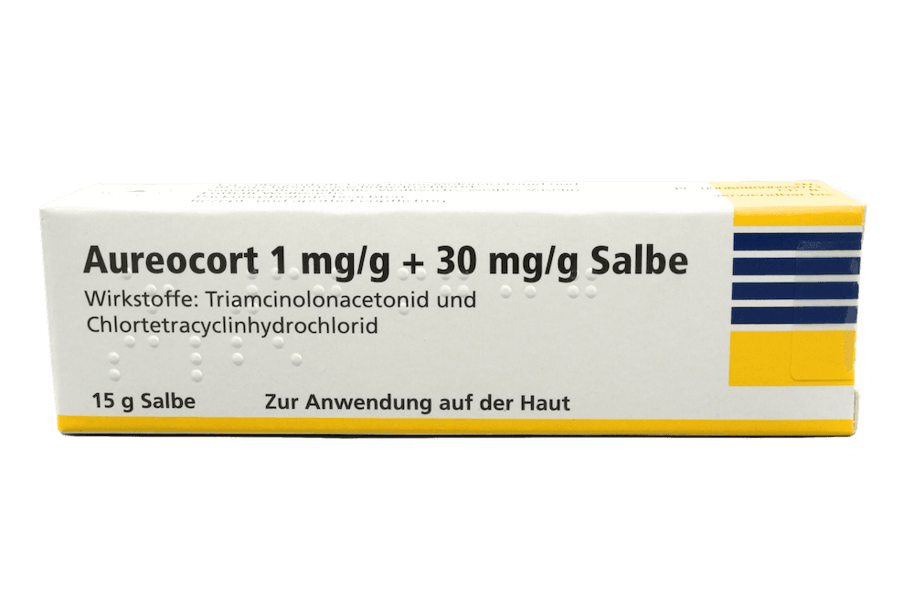 Aureocort 1 mg/g + 30 mg/g Salbe
