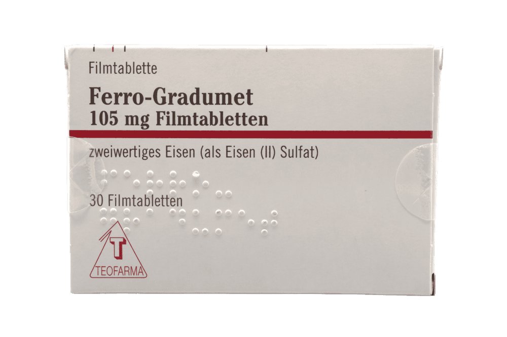 Ferro - Gradumet 105 mg Filmtabletten