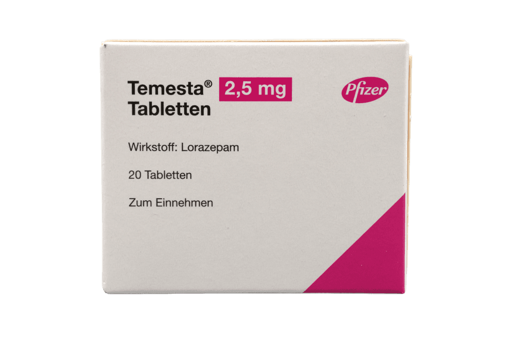 Temesta 2,5 mg - Tabletten