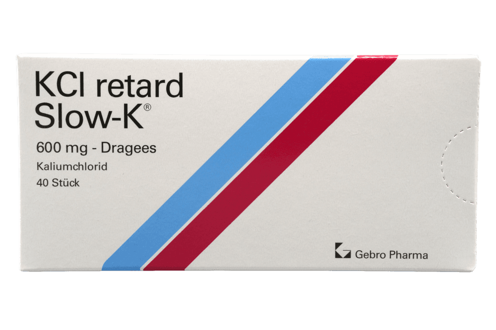 KCl retard Slow-K 600 mg - Dragees