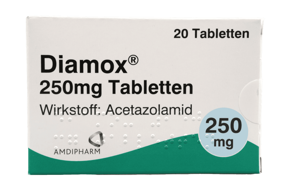 Diamox 250 mg - Tabletten