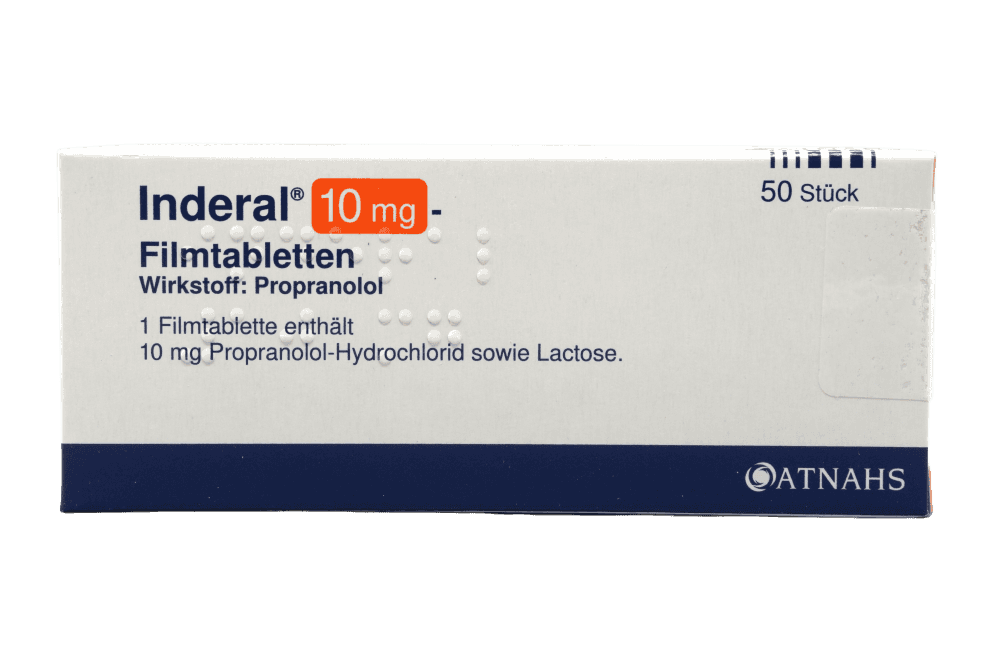 Inderal 10 mg - Filmtabletten