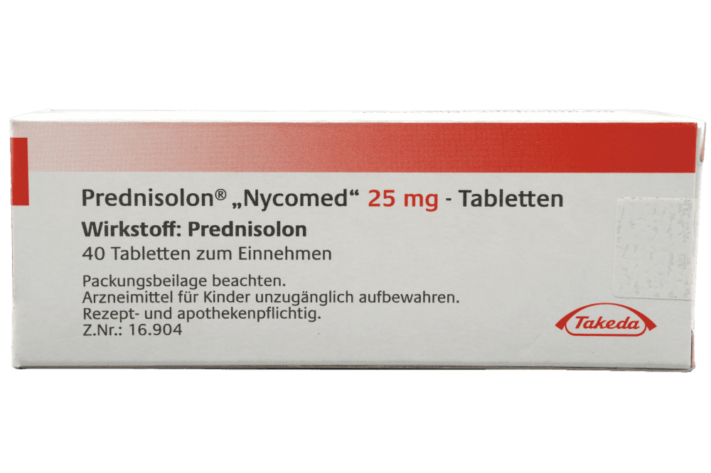 Prednisolon "Nycomed" 25 mg - Tabletten