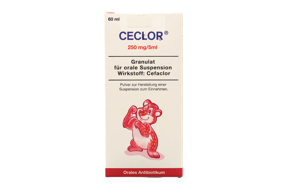 Ceclor 250 mg/ 5 ml - Granulat für orale Suspension